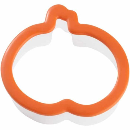 Cortador de biscoitos grande de plástico em formato de abóbora de Halloween, 9 cm - Wilton