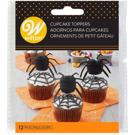 12 toppers-aranhas-halloween
