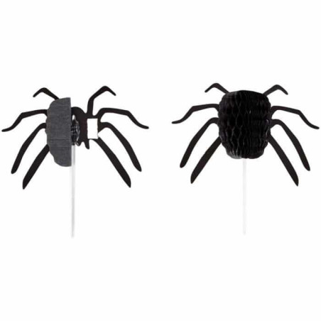 12 toppers-aranhas-halloween-wilton