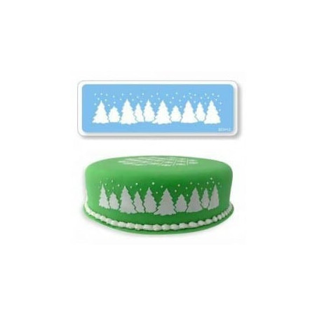árvores de bolo de natal