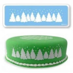 árvores de bolo de natal