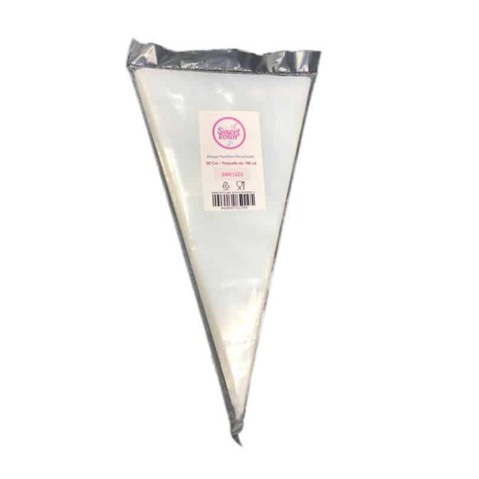 100 sacos de confeitar de 30 cm