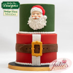design de bolo de natal