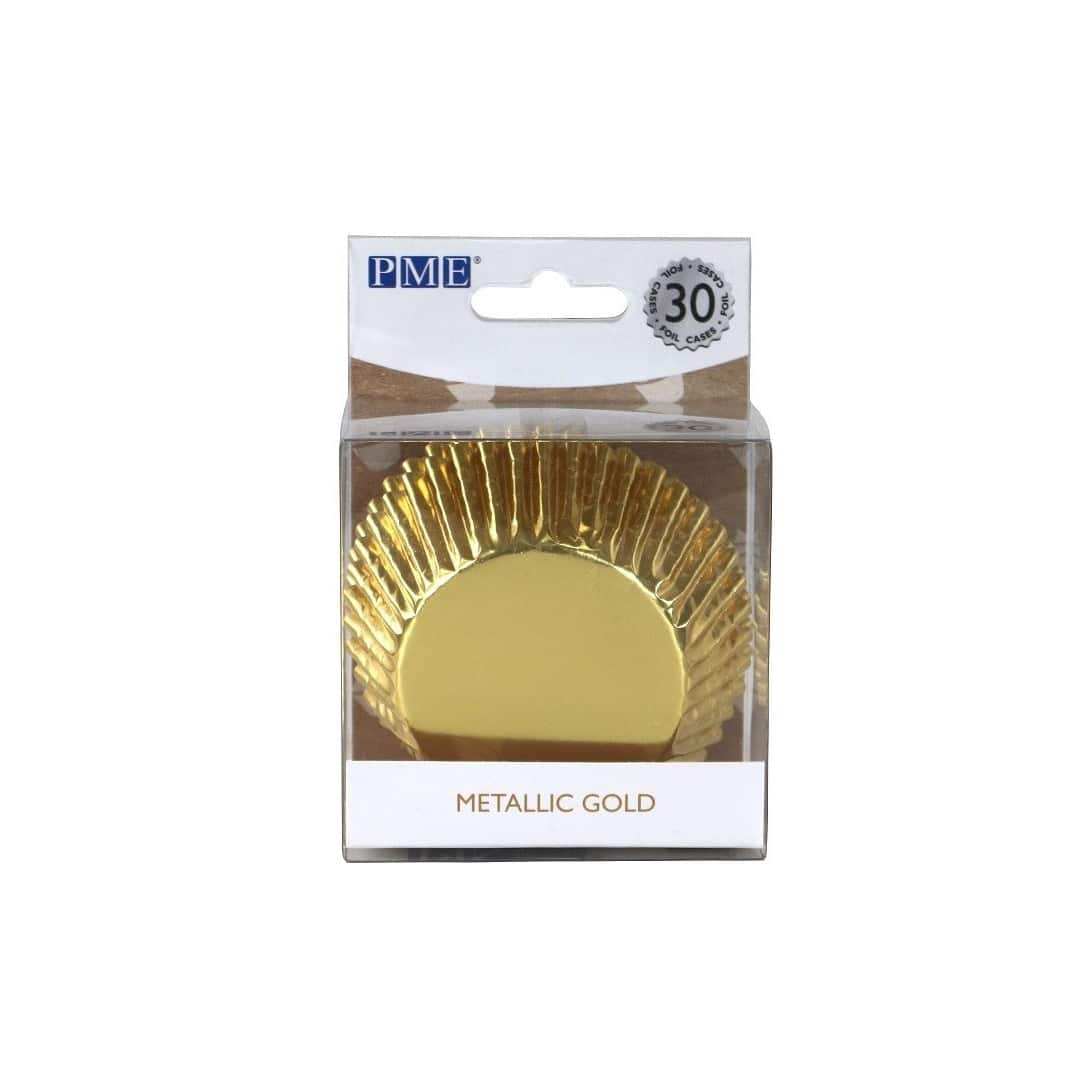 30 caixas de ouro metálico