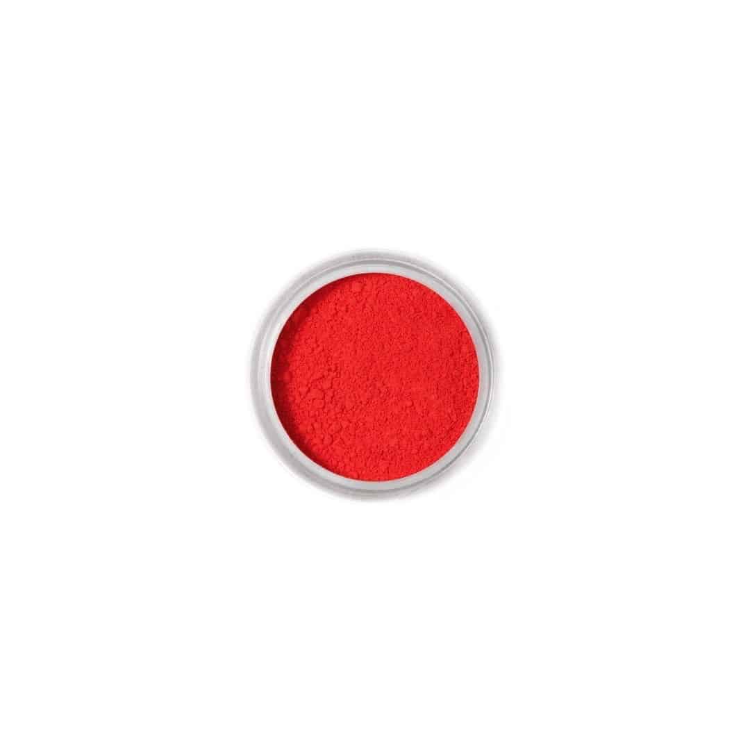 corante alimentício em pó fractal vermelho cereja