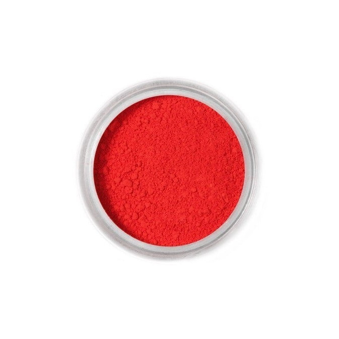 corante alimentício em pó fractal vermelho cereja