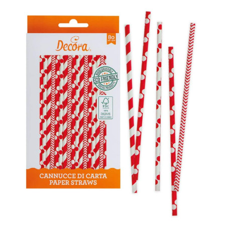 80 palitos-vermelho-e-branco-