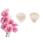 conjunto de 2-design de bolo com veias de silicone com pétalas de rosa