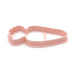 cortador de biscoitos de cenoura-9 cm