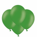 10 balões verde-esmeralda-27 cm