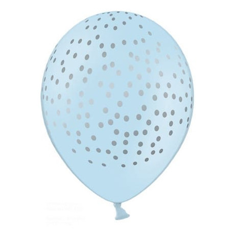6-balões-de-bolinhas-azuis-30cm