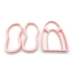Kit cortador de biscoitos para sapatos de dança 3D