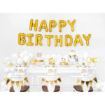 balões de aniversário de ouro
