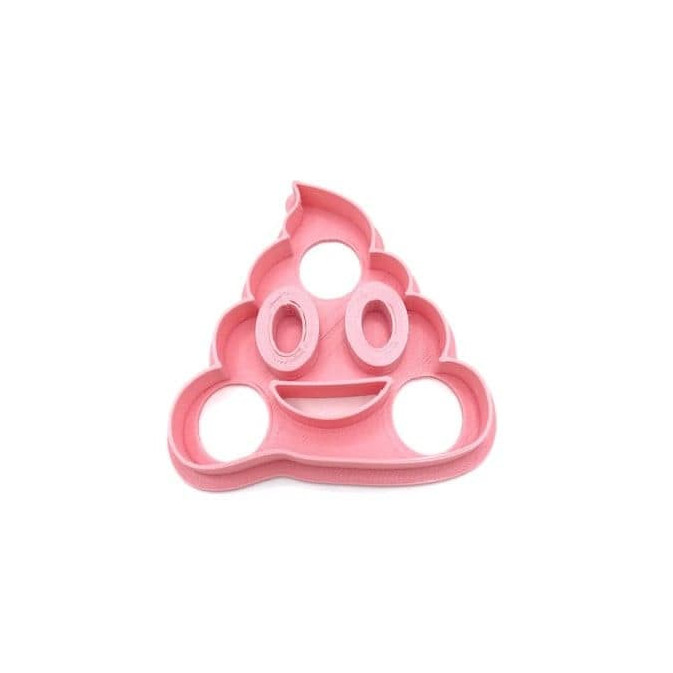 cortador de biscoitos-emoji-poo-7-cm