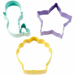 lote-cortador-de-biscoitos-sereia-estrela-concha-mar