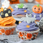 ideia de cupcake de Halloween