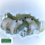 modelar-urso-polar-em-pasta-de-açúcar