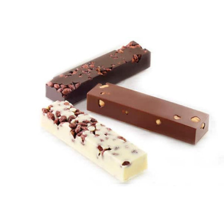 barra de chocolate caseira