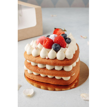 bolo de coração
