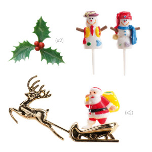 Kit de 6 temas de Natal para registro