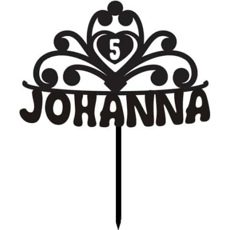 topo de bolo-princesa-para-personalizar-lantejoula-preta