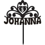 topo de bolo-princesa-para-personalizar-lantejoula-preta