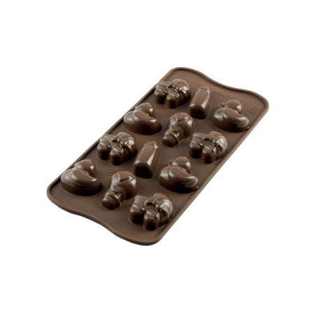 molde de silicone para bebê