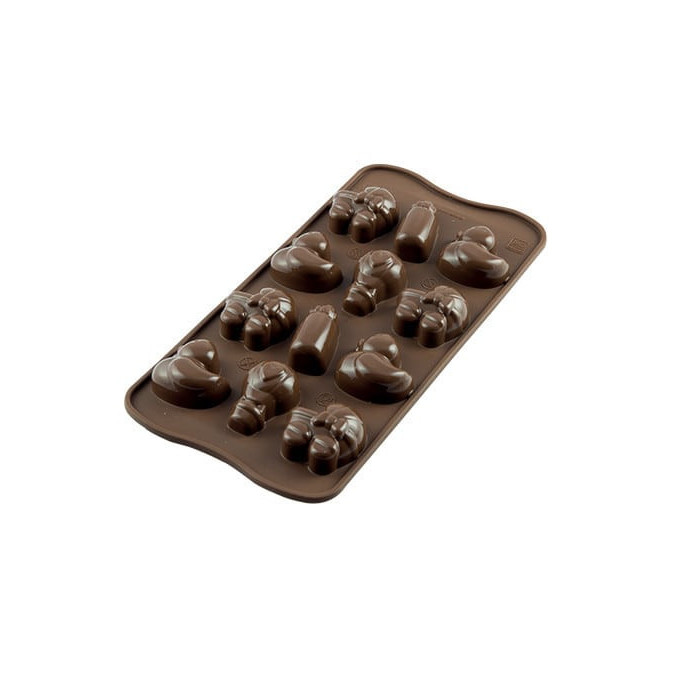 molde de silicone para bebê