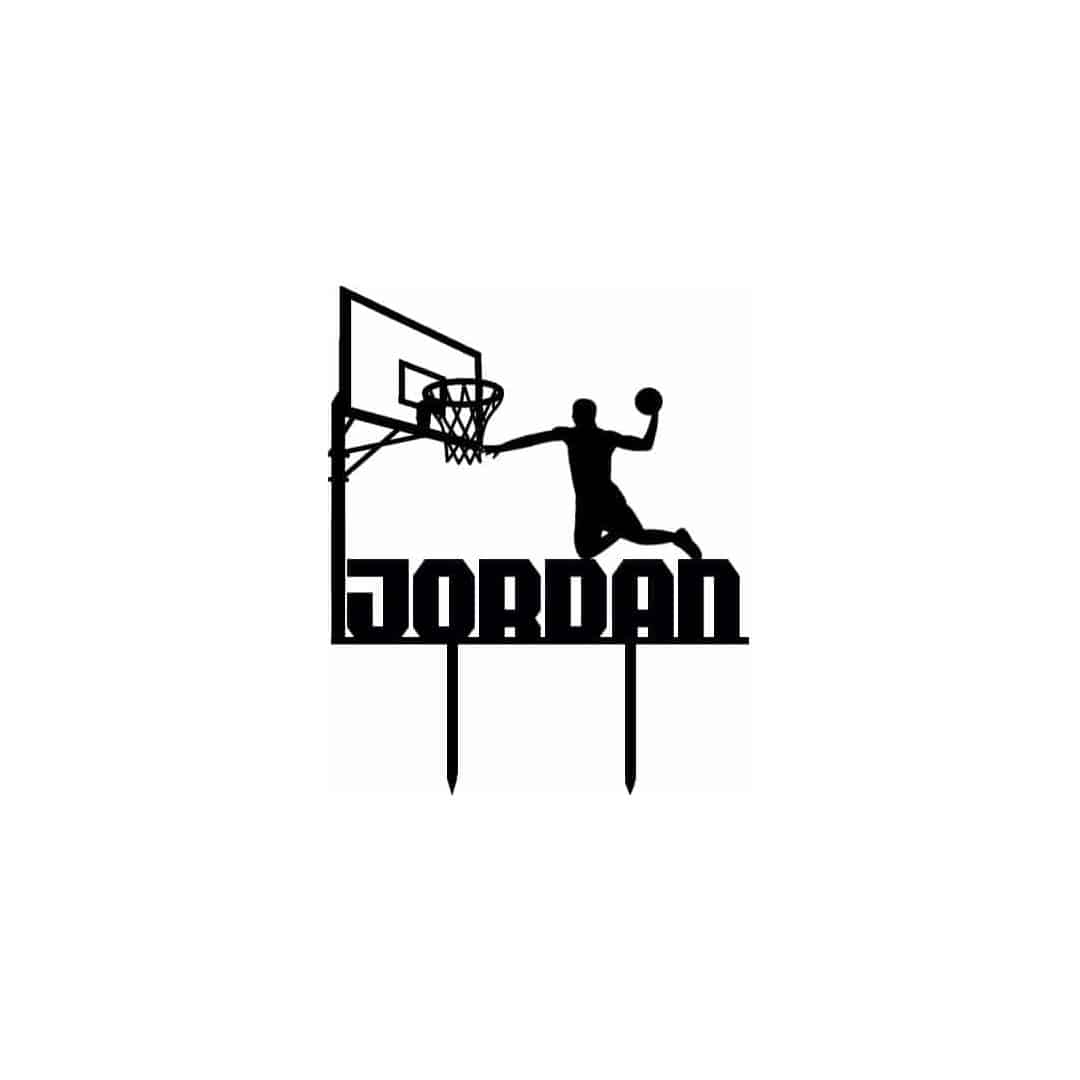 topo de bolo-basquete