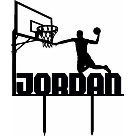 topo de bolo-basquete