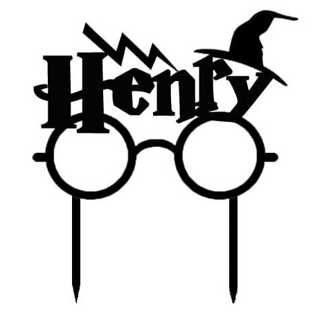 topo de bolo harry potter