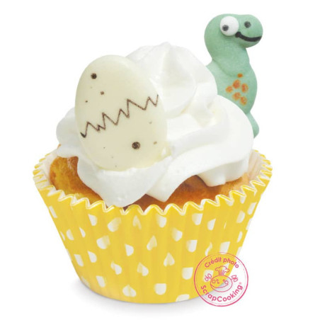 cupcakes de dinossauro
