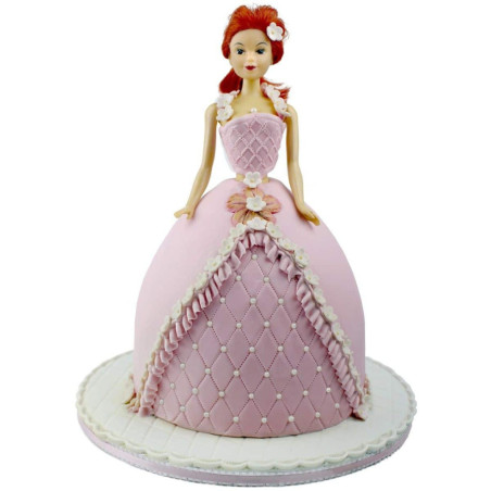 busto-barbie-ruiva-vestido-bolo