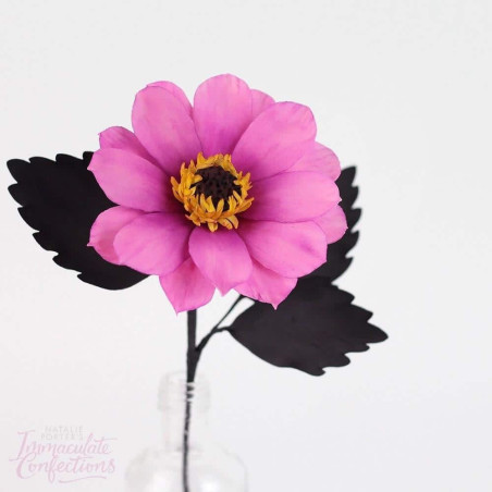 flor em pasta de açúcar