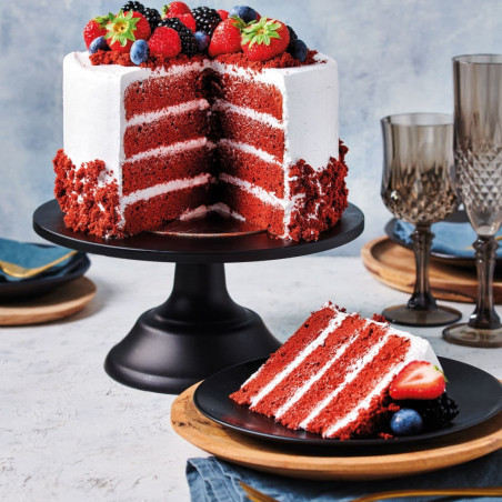 Bolo de veludo vermelho