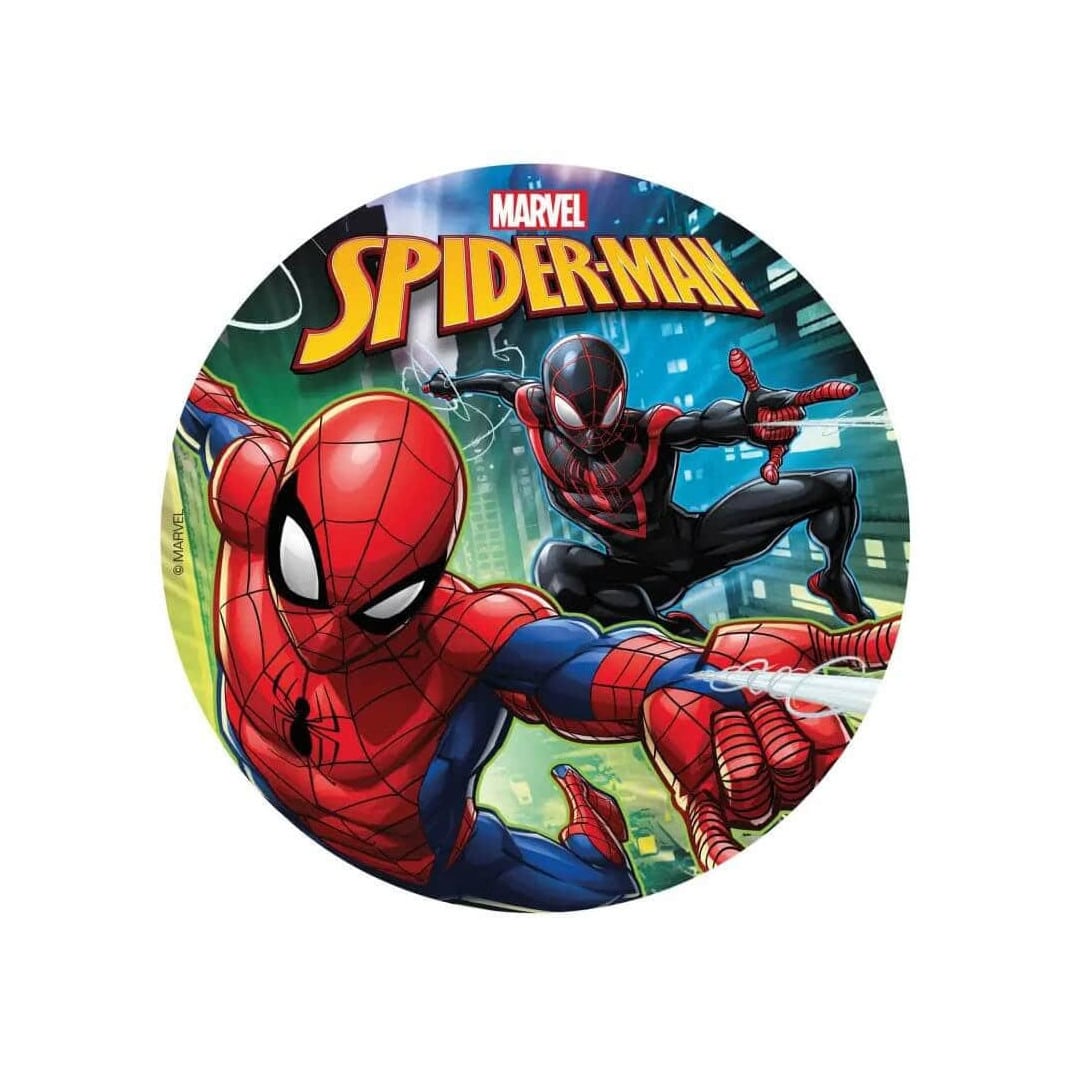 wafer-disco-homem-aranha-deco-gateau-marvel