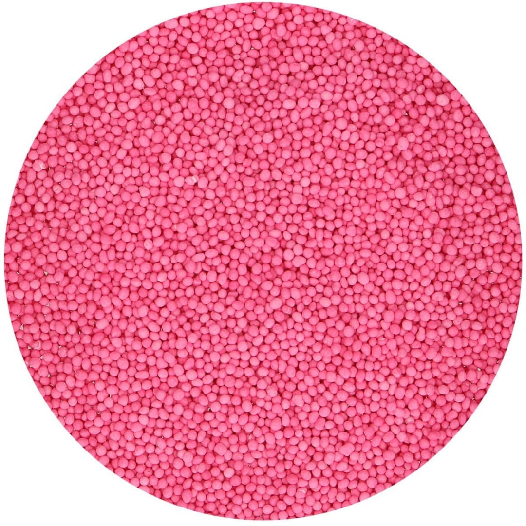 bolinhos divertidos-bolinhas de açúcar-fúcsia