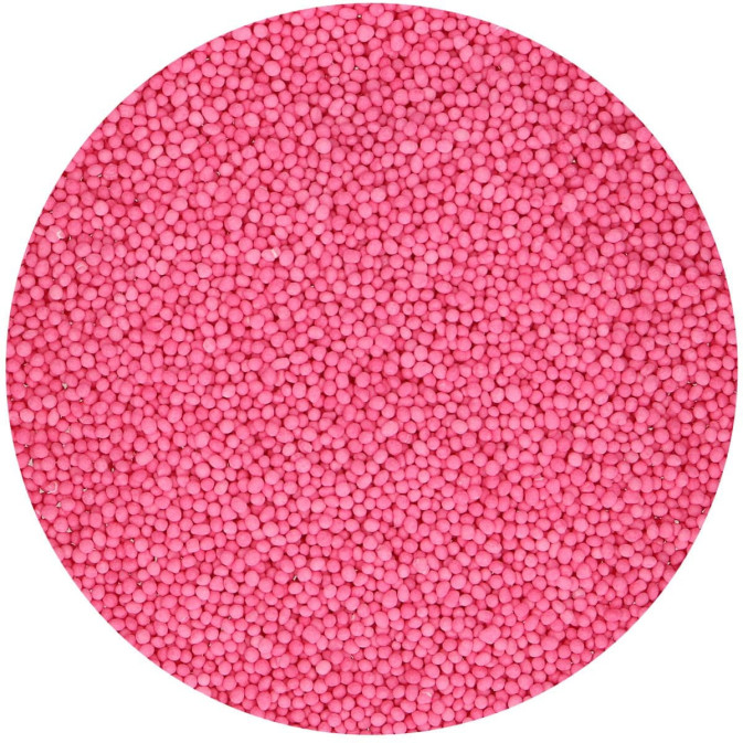 bolinhos divertidos-bolinhas de açúcar-fúcsia