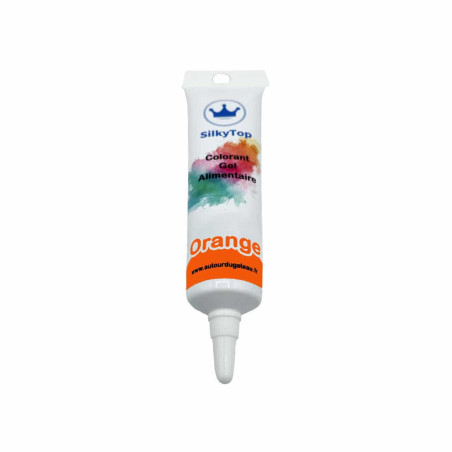 corante alimentar em gel-silkytop-laranja