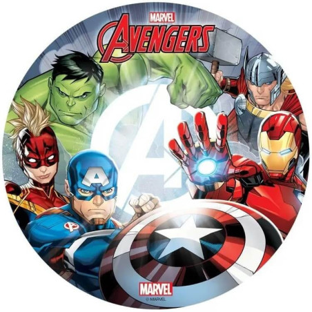 disco-wafer-vingadores-deco-gateau-marvel