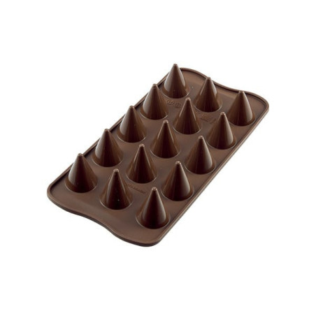 molde de cone de chocolate