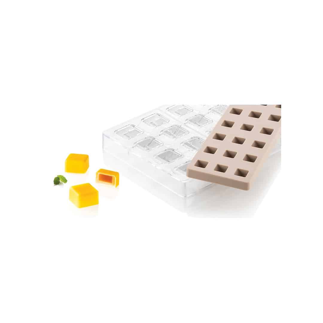 chocolate-quadrado-molde-de-chocolate-silikomart