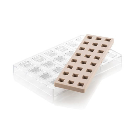 molde-chocado-carre-silikomart