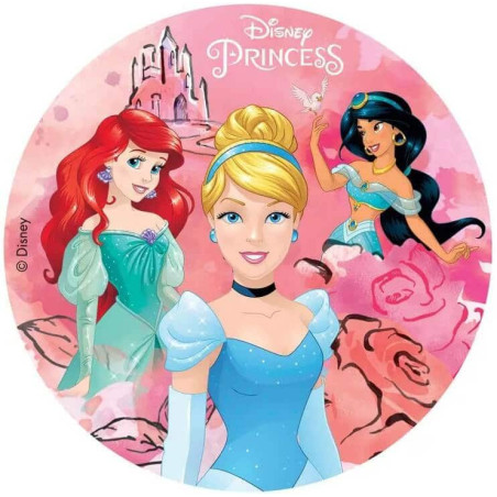 disco-de-açúcar-princess-disney-deco-gateau
