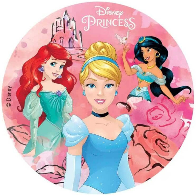 disco-de-açúcar-princess-disney-deco-gateau