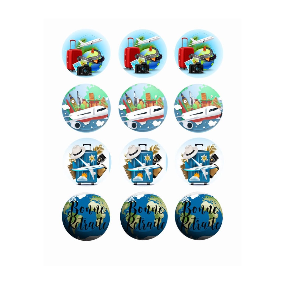 discos-de-cupcake-boa-aposentadoria-x12