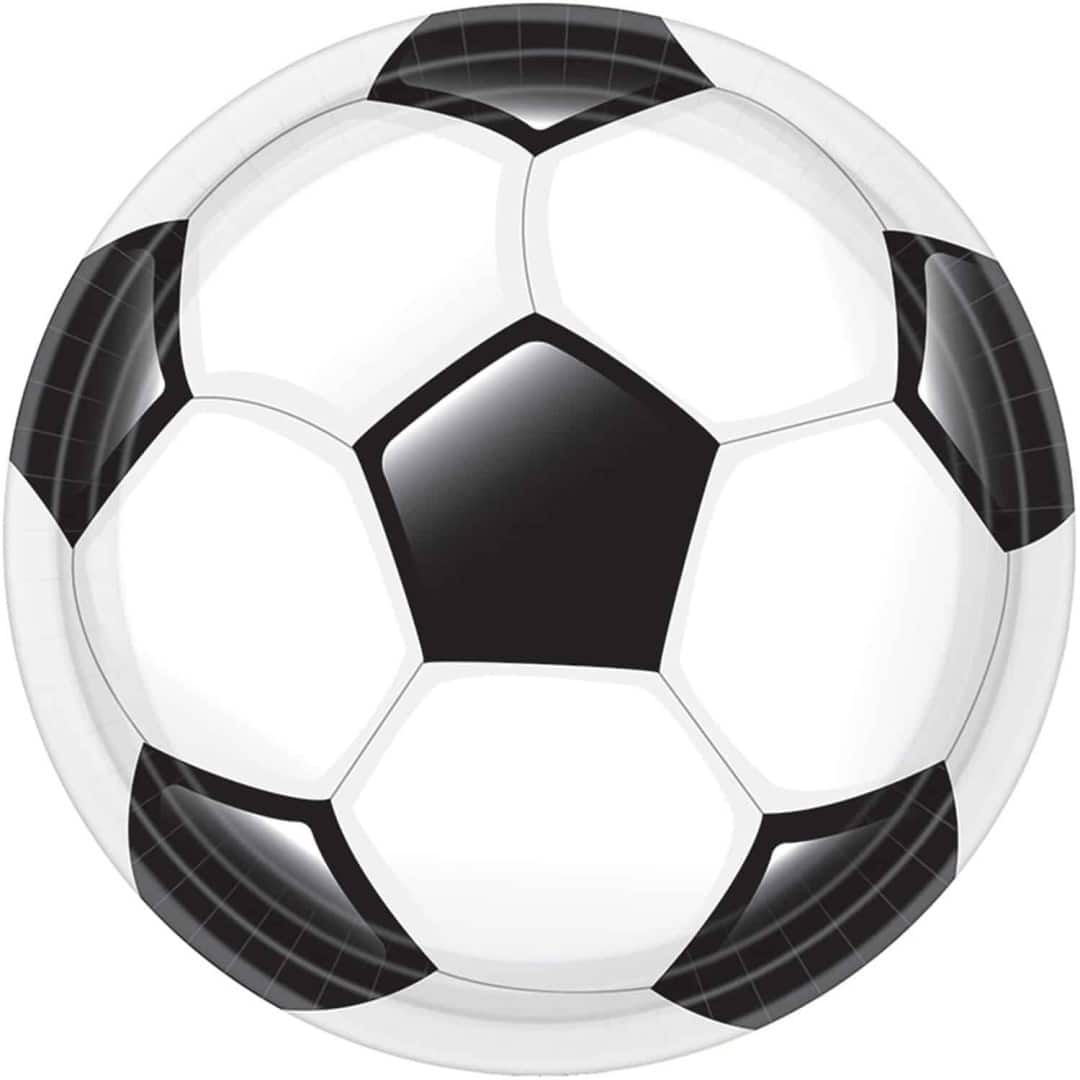 pratos de futebol de aniversário