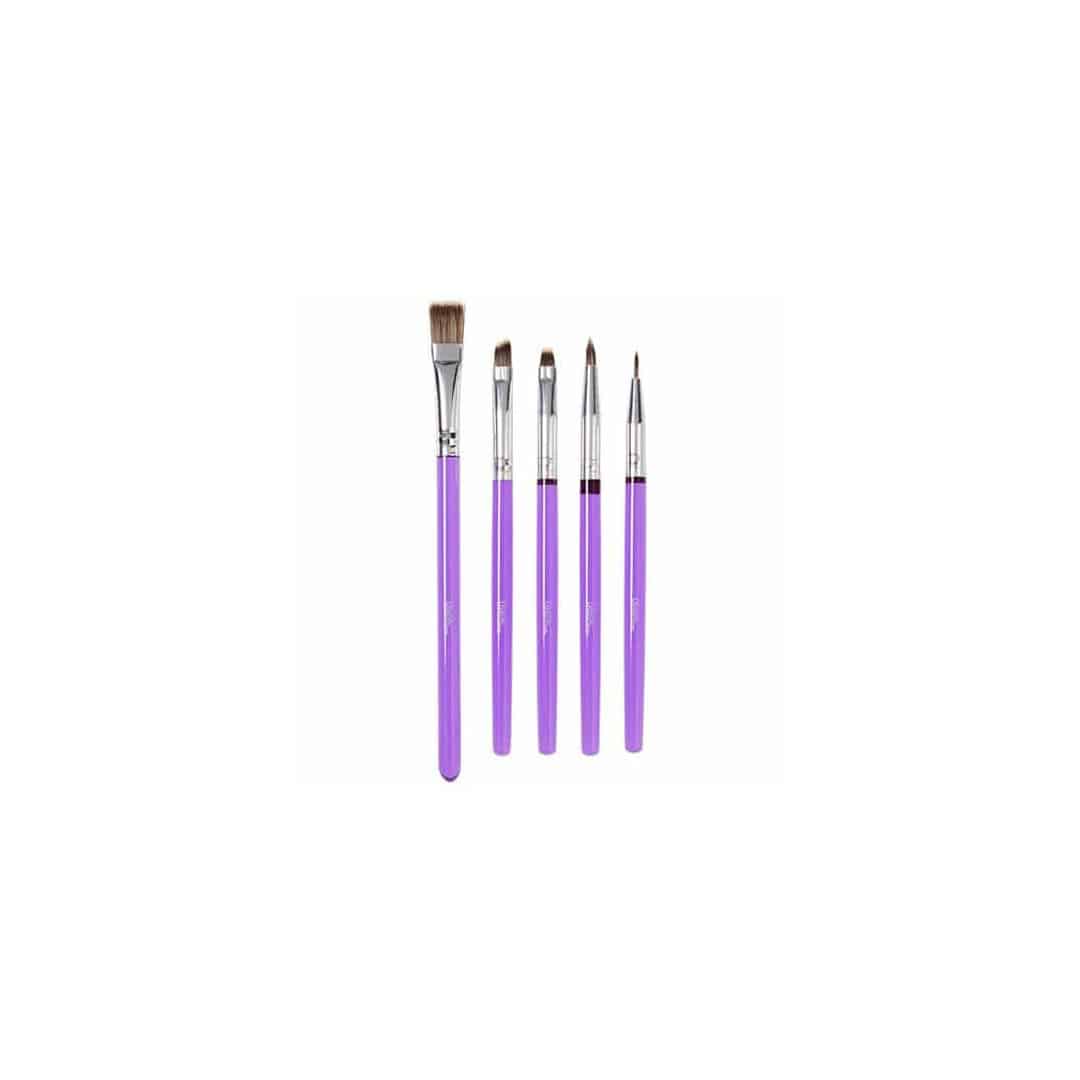 Conjunto de pincéis para pastelaria Wilton de 5 peças