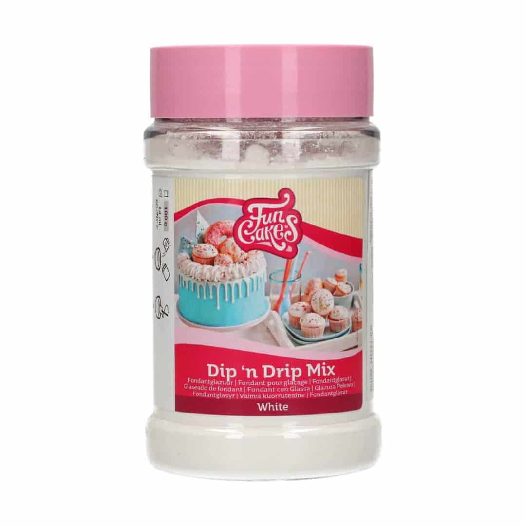 Dip'n Drip Mistura de Fondant Branco 150 gr