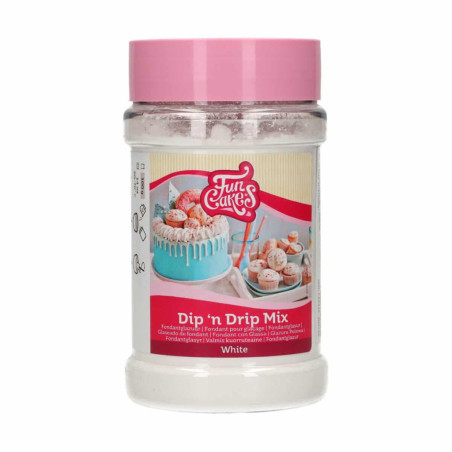 Dip'n Drip Mistura de Fondant Branco 150 gr